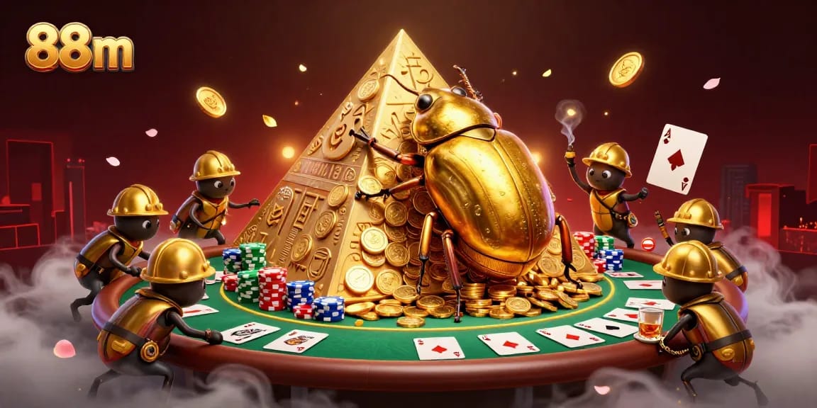 Engage in thrilling gameplay at 88 m with golden coins and dynamic casino elements.