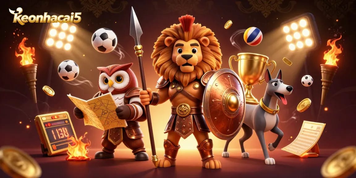 Engage with keonhacai5's vibrant winning strategies in this dynamic sports betting scene.