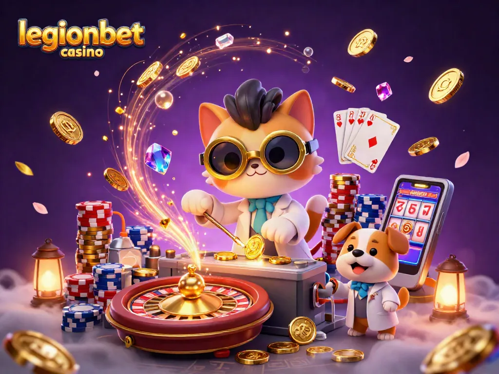 Experience the excitement of legionbet casino with a lively, dynamic gaming scene.