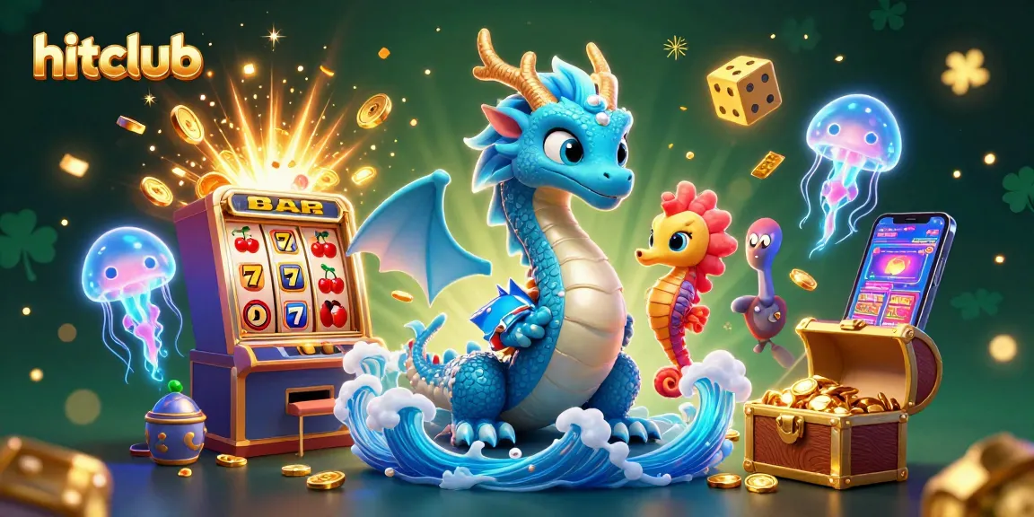 Spin the reels with hitclub's dazzling water dragon and thrilling jackpots!