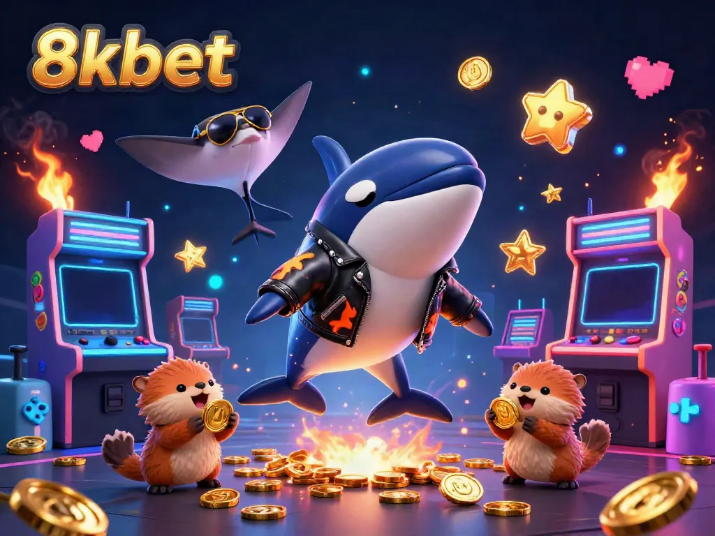 Experience thrilling gaming adventures with 8xbet's vibrant characters and rich casino elements.