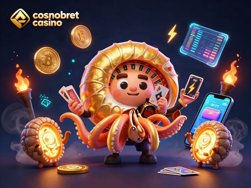 Engage in thrilling gameplay at cosmobet casino featuring a dynamic 3D nautilus roulette wheel.
