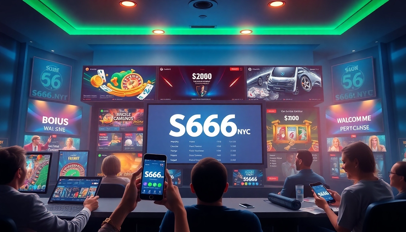 Experience thrilling online gaming at S666.nyc with user-friendly interface and dynamic promotional offers.