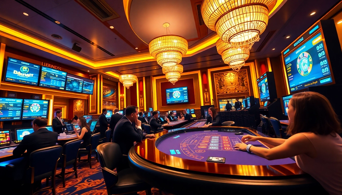 Experience thrilling online gambling at dagawin.live with vibrant casino ambiance and interactive gaming.