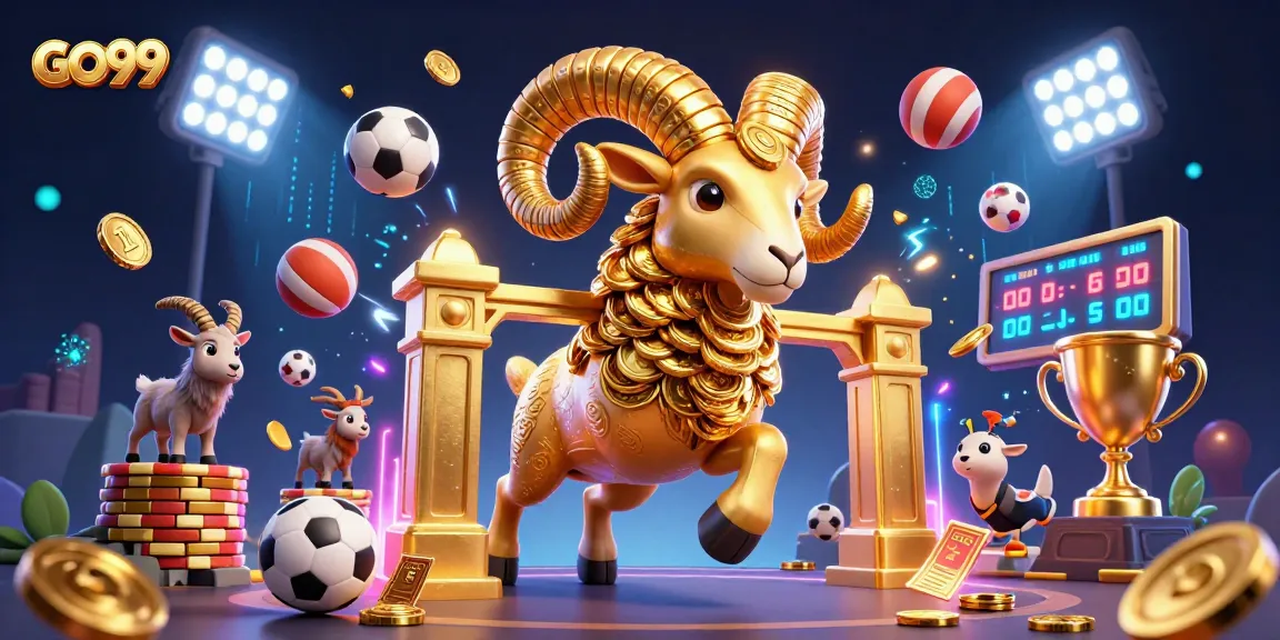 Experience thrilling gameplay at GO99 with a vibrant sports & casino illustration.