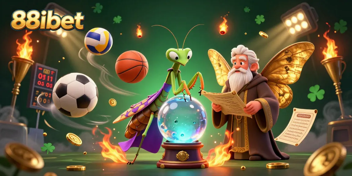 Experience the thrill of sports betting with 88ibet's vibrant casino scene featuring dynamic 3D characters and elements.